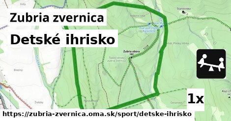 Detské ihrisko, Zubria zvernica