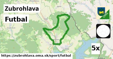 Futbal, Zubrohlava