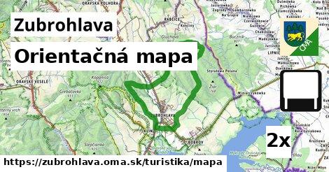 Orientačná mapa, Zubrohlava