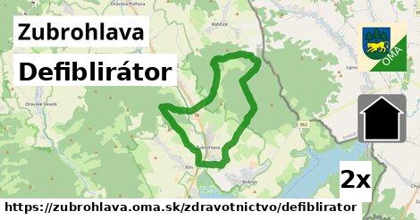 defiblirátor v Zubrohlava