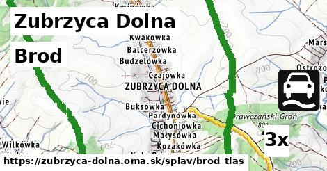 Brod, Zubrzyca Dolna