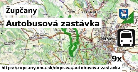 Autobusová zastávka, Župčany