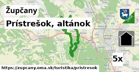 Prístrešok, altánok, Župčany