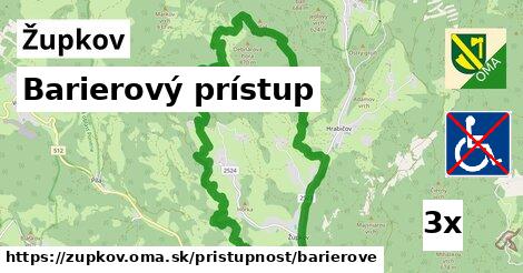 Barierový prístup, Župkov