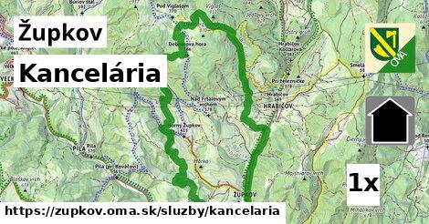 Kancelária, Župkov