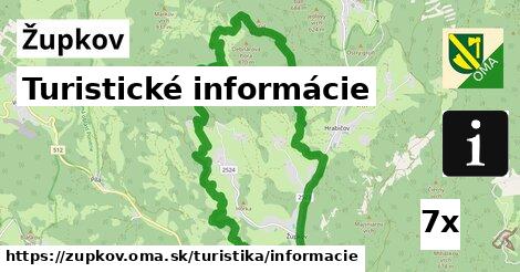 Turistické informácie, Župkov