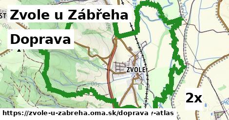 doprava v Zvole u Zábřeha