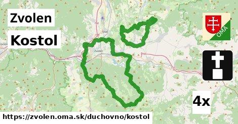 Kostol, Zvolen