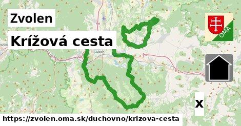 Krížová cesta, Zvolen