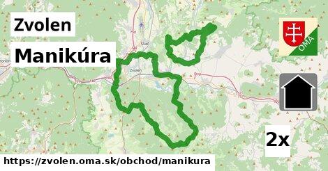 Manikúra, Zvolen