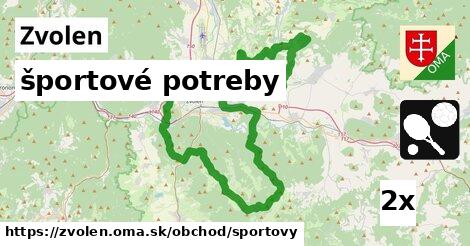 športové potreby, Zvolen