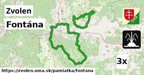 fontána v Zvolen