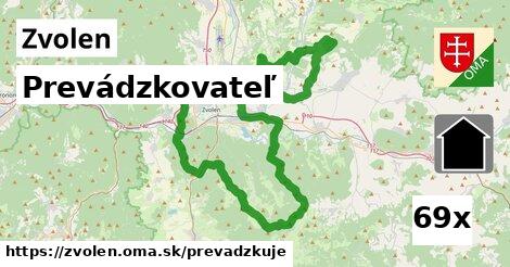 prevádzkovateľ v Zvolen