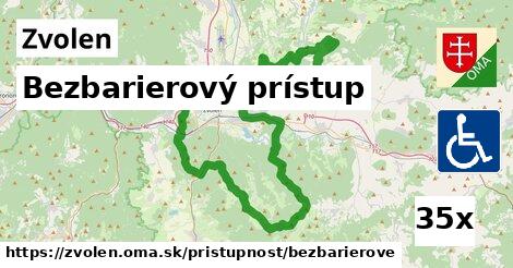 bezbarierový prístup v Zvolen