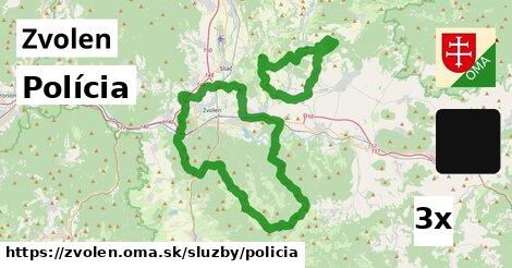 Polícia, Zvolen