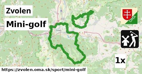 Mini-golf, Zvolen