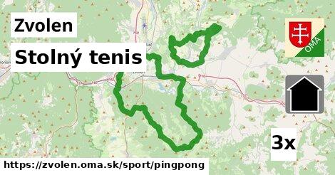 Stolný tenis, Zvolen