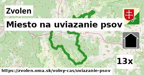 Miesto na uviazanie psov, Zvolen