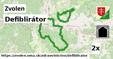 defiblirátor v Zvolen