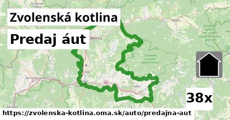 Predaj áut, Zvolenská kotlina