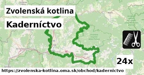 Kaderníctvo, Zvolenská kotlina