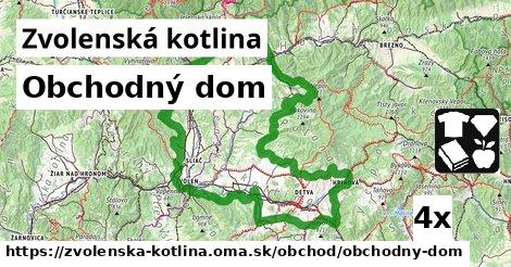 Obchodný dom, Zvolenská kotlina