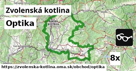 Optika, Zvolenská kotlina