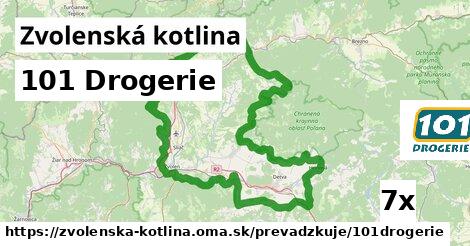 101 Drogerie, Zvolenská kotlina