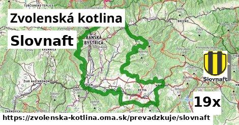 Slovnaft, Zvolenská kotlina