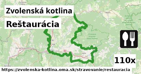 Reštaurácia, Zvolenská kotlina