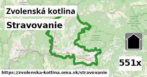 stravovanie v Zvolenská kotlina