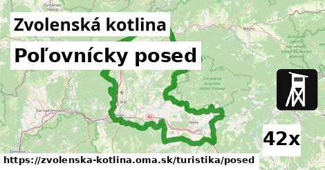 Poľovnícky posed, Zvolenská kotlina