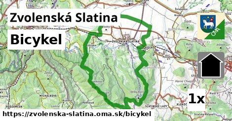 bicykel v Zvolenská Slatina