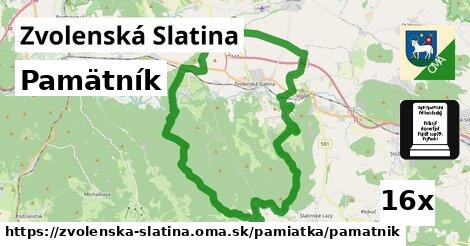 Pamätník, Zvolenská Slatina