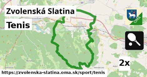 Tenis, Zvolenská Slatina