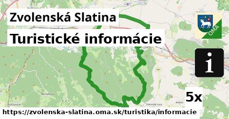 Turistické informácie, Zvolenská Slatina