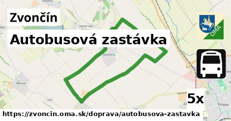 Autobusová zastávka, Zvončín