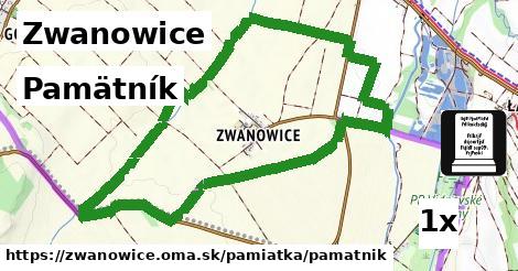 Pamätník, Zwanowice