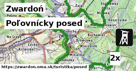 poľovnícky posed v Zwardoń