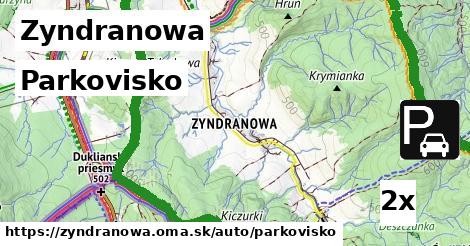 Parkovisko, Zyndranowa