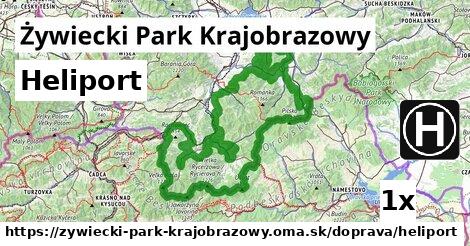 Heliport, Żywiecki Park Krajobrazowy