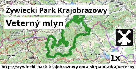 Veterný mlyn, Żywiecki Park Krajobrazowy