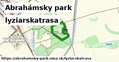 Abrahámsky park Lyžiarske trasy  