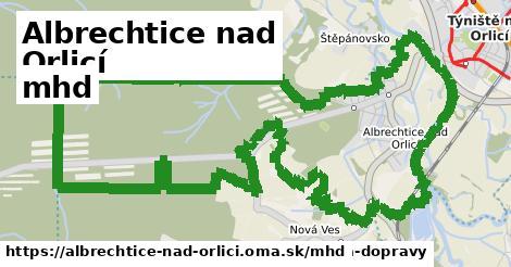 Albrechtice nad Orlicí Doprava  