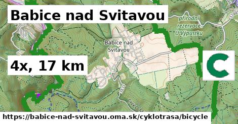 Babice nad Svitavou Cyklotrasy bicycle 