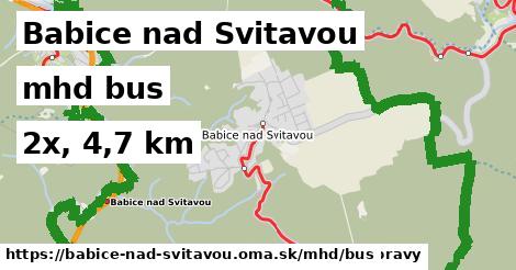 Babice nad Svitavou Doprava bus 