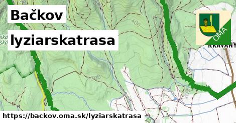 Bačkov Lyžiarske trasy  