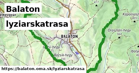 Balaton Lyžiarske trasy  