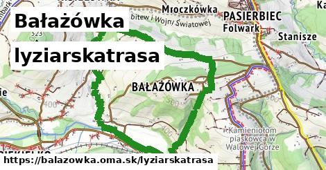 Bałażówka Lyžiarske trasy  