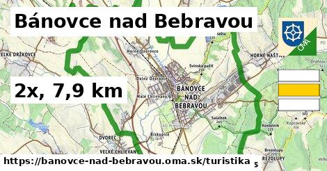 Bánovce nad Bebravou Turistické trasy  